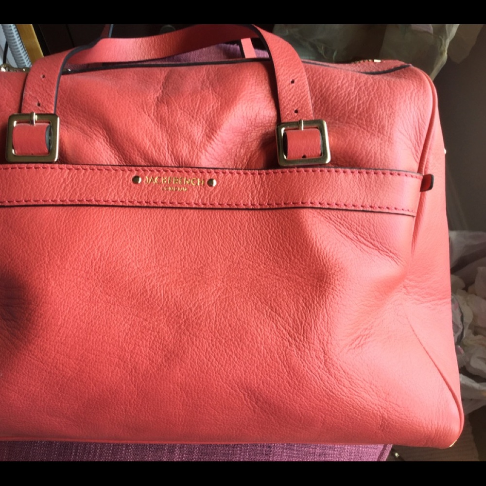 JACKFRENCH London Large Soft Leather Handbag